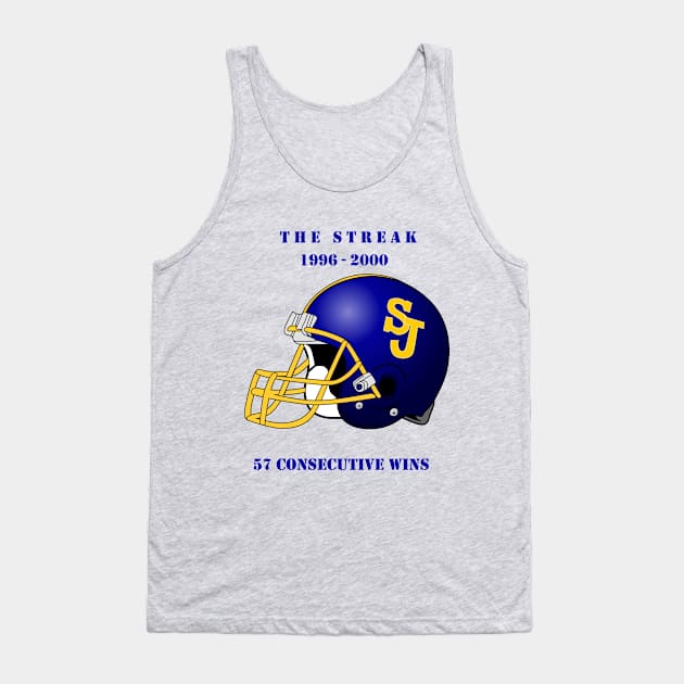 Delphos St. John's Football The Streak Tank Top by koolshaggy